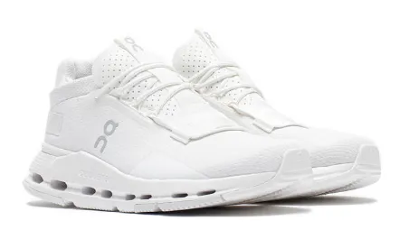 ON Running Cloudnova 2 All White Core Cushion Traction pods