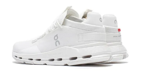 ON Running Cloudnova 2 All White Compression Molded Sole