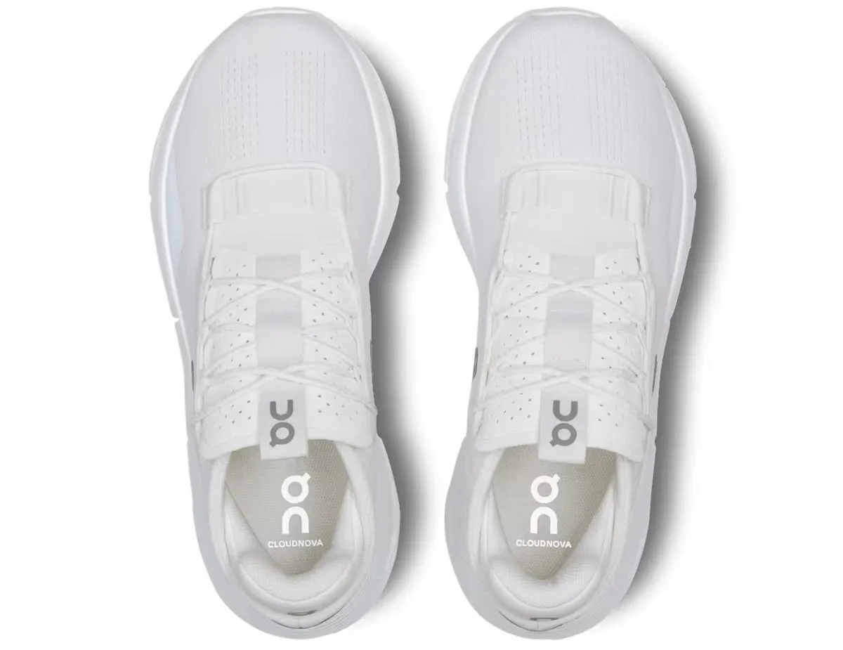 Urban Ready ON Running Cloudnova 2 All White (Women's)