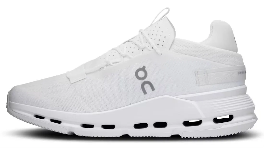 Hyper Durable Outsole ON Running Cloudnova 2 All White (Women's)