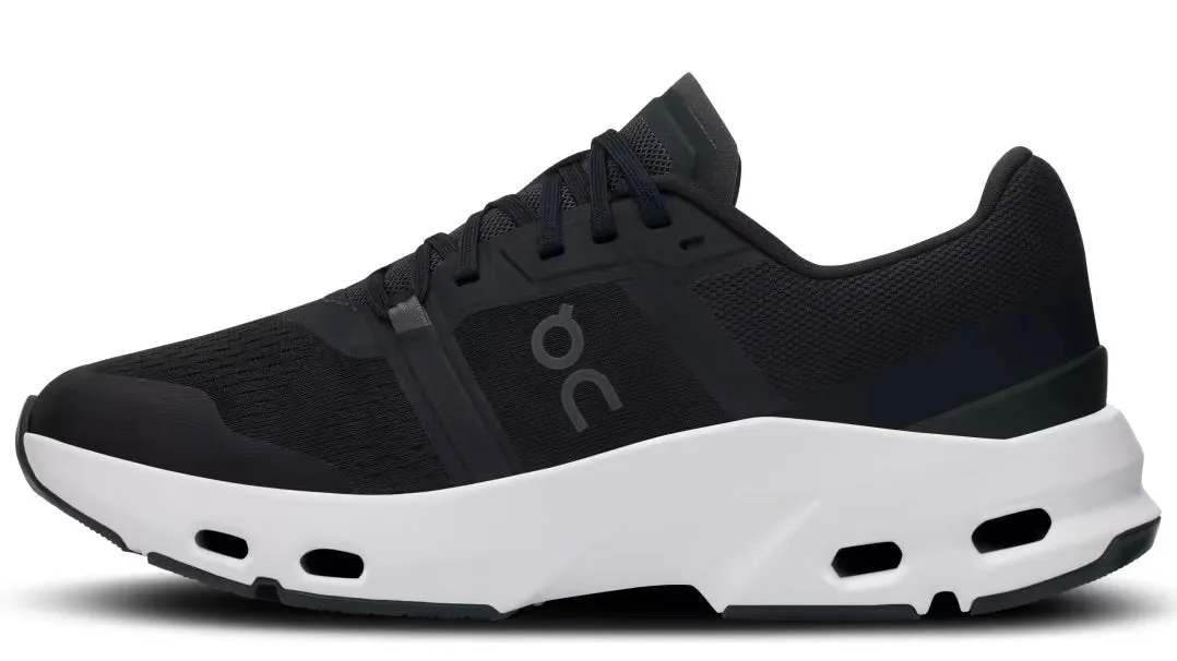 Cushioned Grip Anti Slip Heel On Running Cloudpulse Black White (Women's)