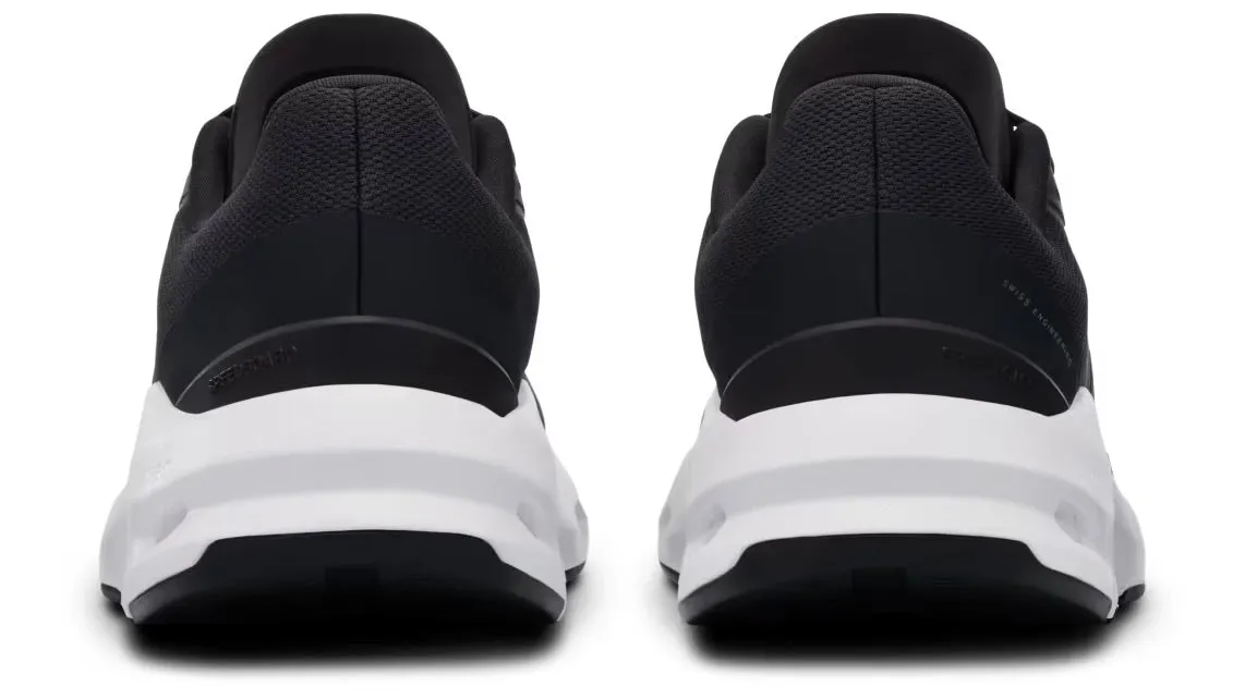 perforated upper On Running Cloudpulse Black White (Women's)