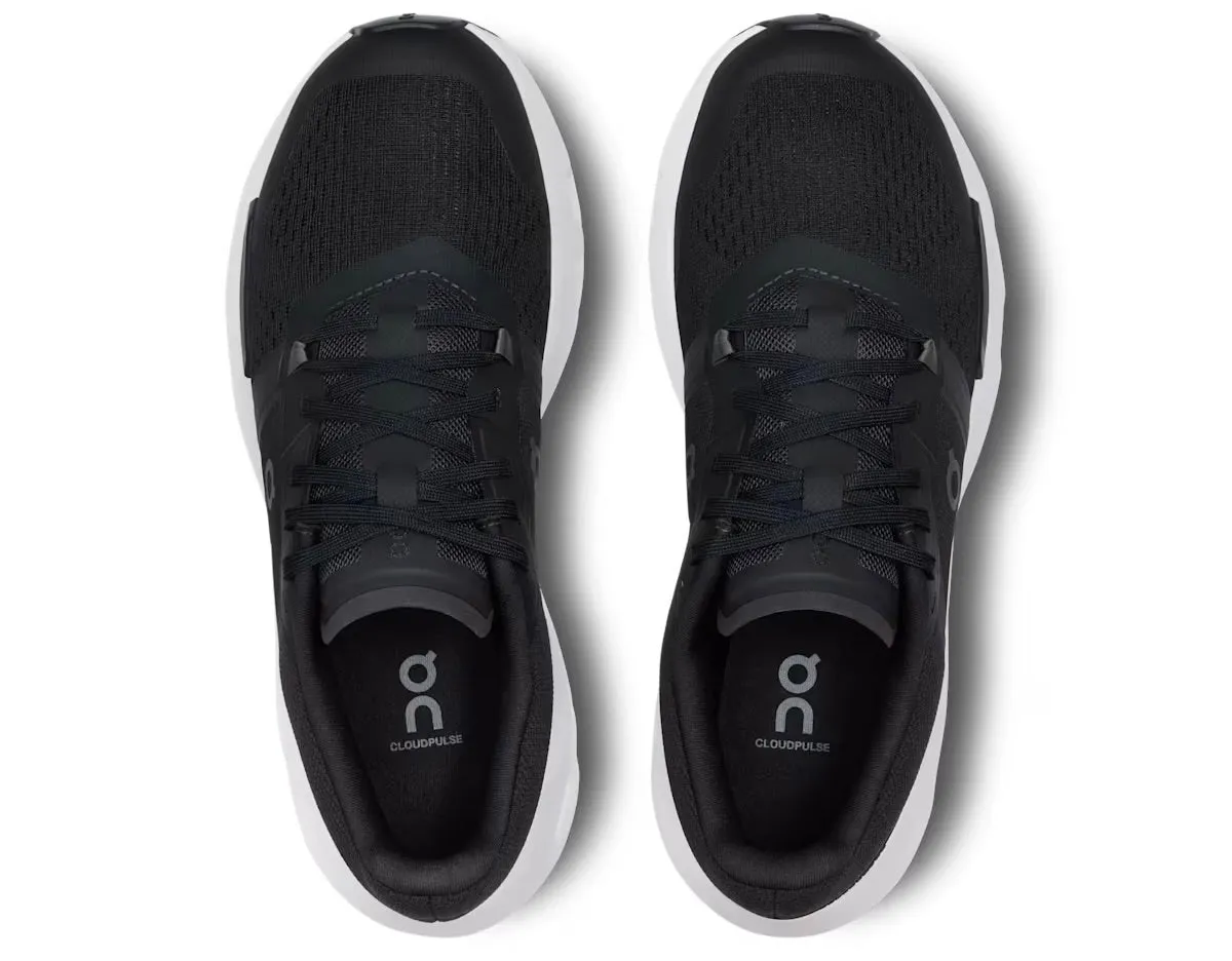 Adaptive piece On Running Cloudpulse Black White (Women's)