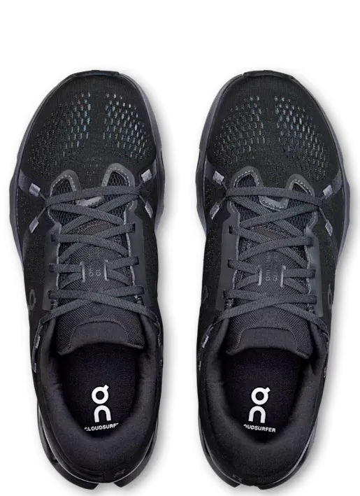 Breathable Tongue Design On Running Cloudsurfer 2 All Black