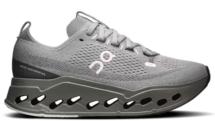 RubberSole On Running Cloudsurfer Max Alloy Asphalt (Women's)