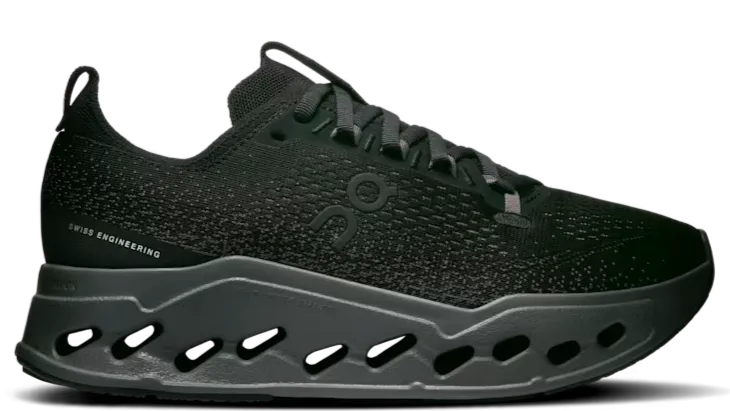 On Running Cloudsurfer Max Black Eclipse (Women's) Comfort Soles