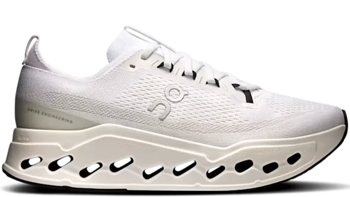 Athletic Support On Running Cloudsurfer Max White White (Women's)