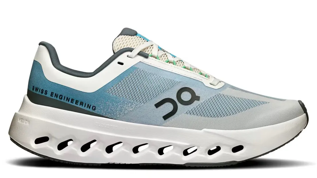 On Running Cloudsurfer Next Niagara White (Women's) Quick Drying Interior