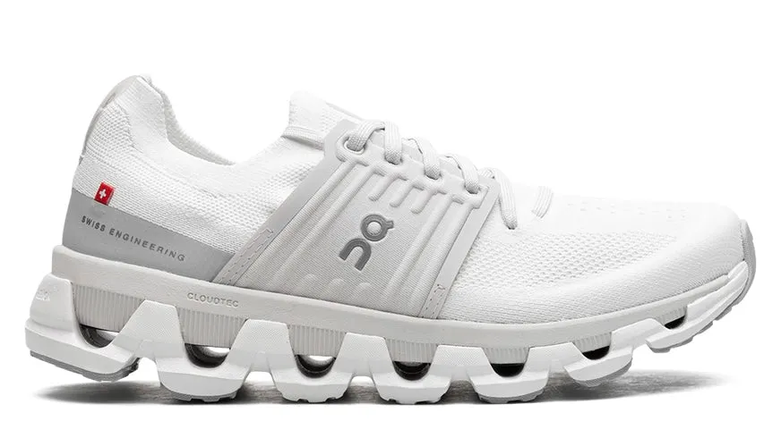 Stretch Step On Running Cloudswift 3 White Frost (Women's)