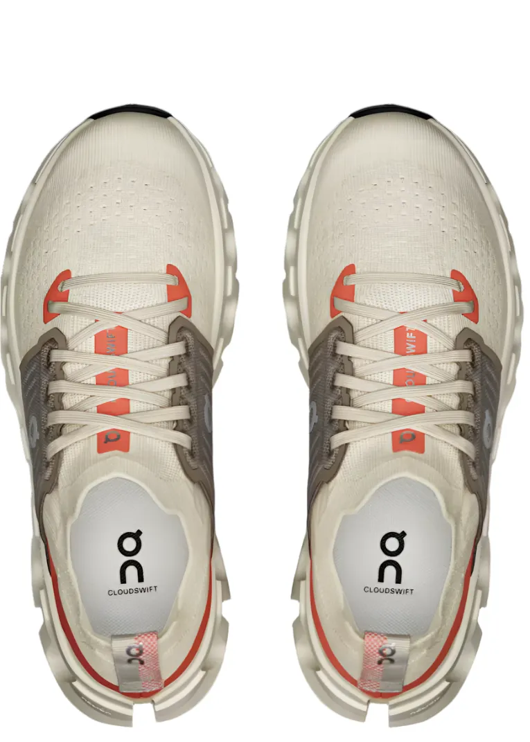 On Running Cloudswift 4 Cream Salmon (Women's) Steady Steps Foam Comfort
