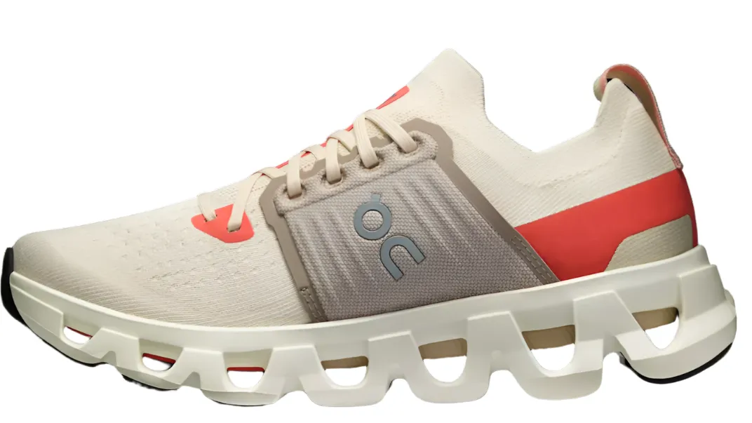 On Running Cloudswift 4 Cream Salmon (Women's) Arch Support Design Slip Resistant Sole