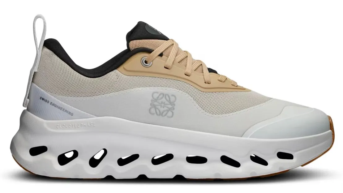 On Running Cloudtilt 2 LOEWE Tan White (Women's) Slip   On Style Home Style