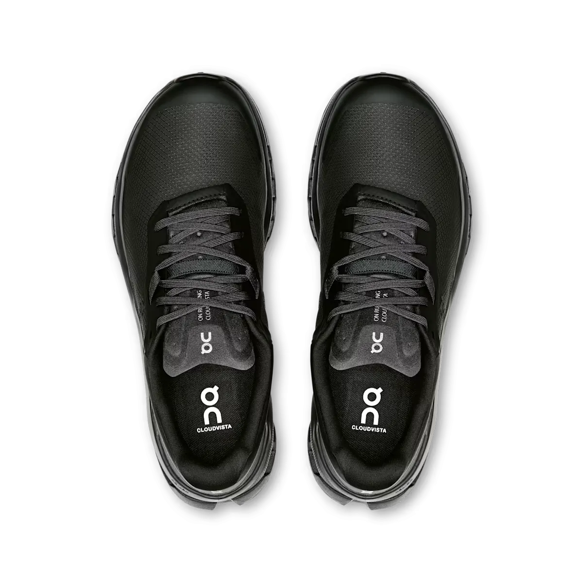 Structural Weave Technology All Day Comfort Design On Running Cloudvista 2 All Black (Women's)