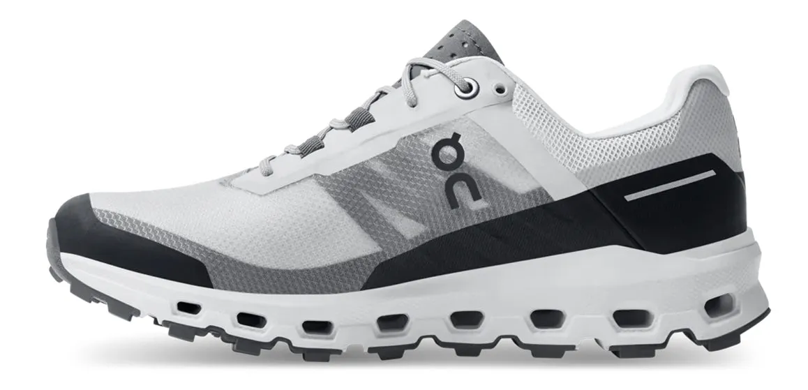 On Running Cloudvista Glacier Grey Black Breathable Feel Iconic wear