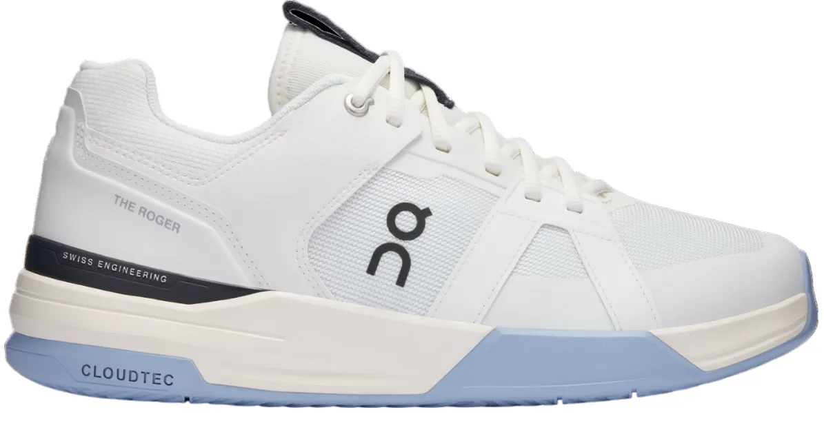 On The Roger Clubhouse Pro Ivory / Chambray Low Bounce Anti Fatigue Support