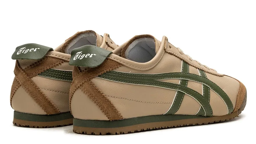 Onitsuka Tiger Mexico 66 Beige Grass Green Outdoor Activity Classy silhouette