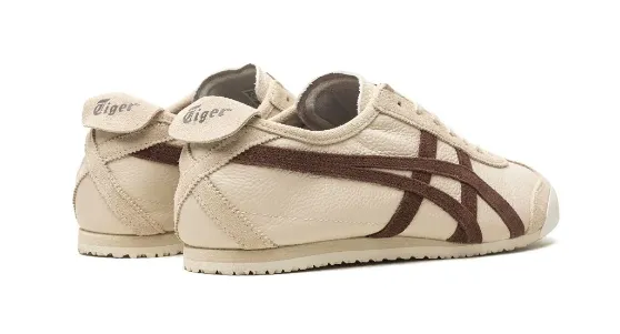 Onitsuka Tiger Mexico 66 Beige Suede Brown Airflow Chamber Thermoregulating