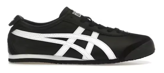 Onitsuka Tiger Mexico 66 Black White Glam fit