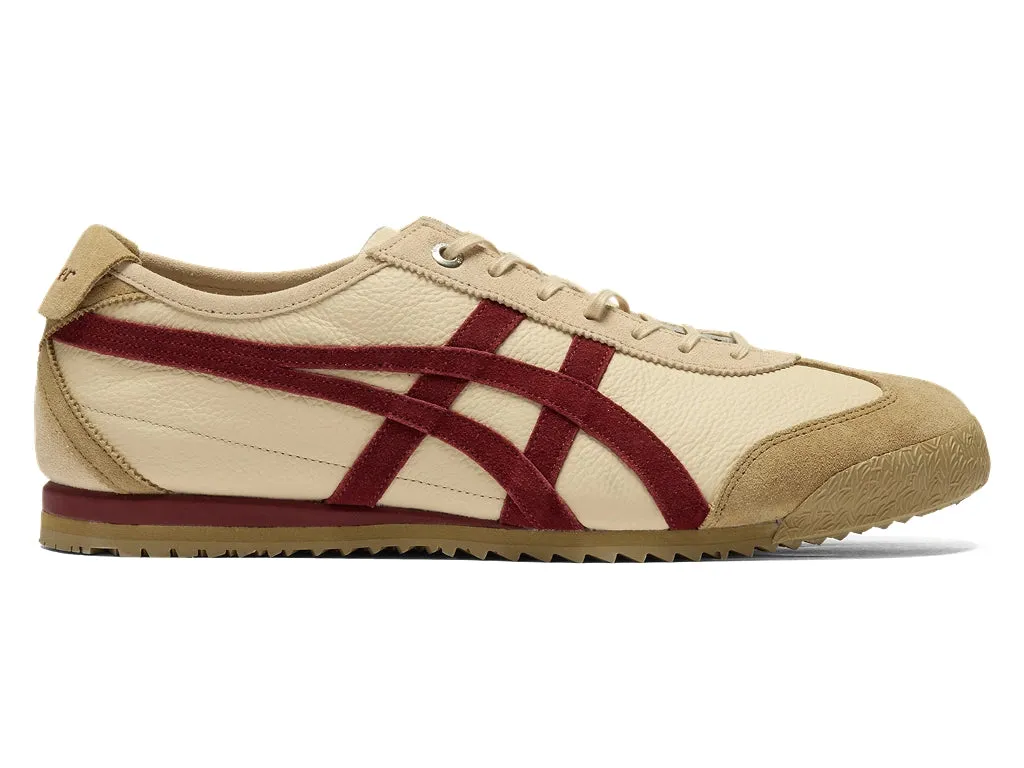 Onitsuka Tiger Mexico 66 SD Beige Beet Juice Barefoot Shoe Tech