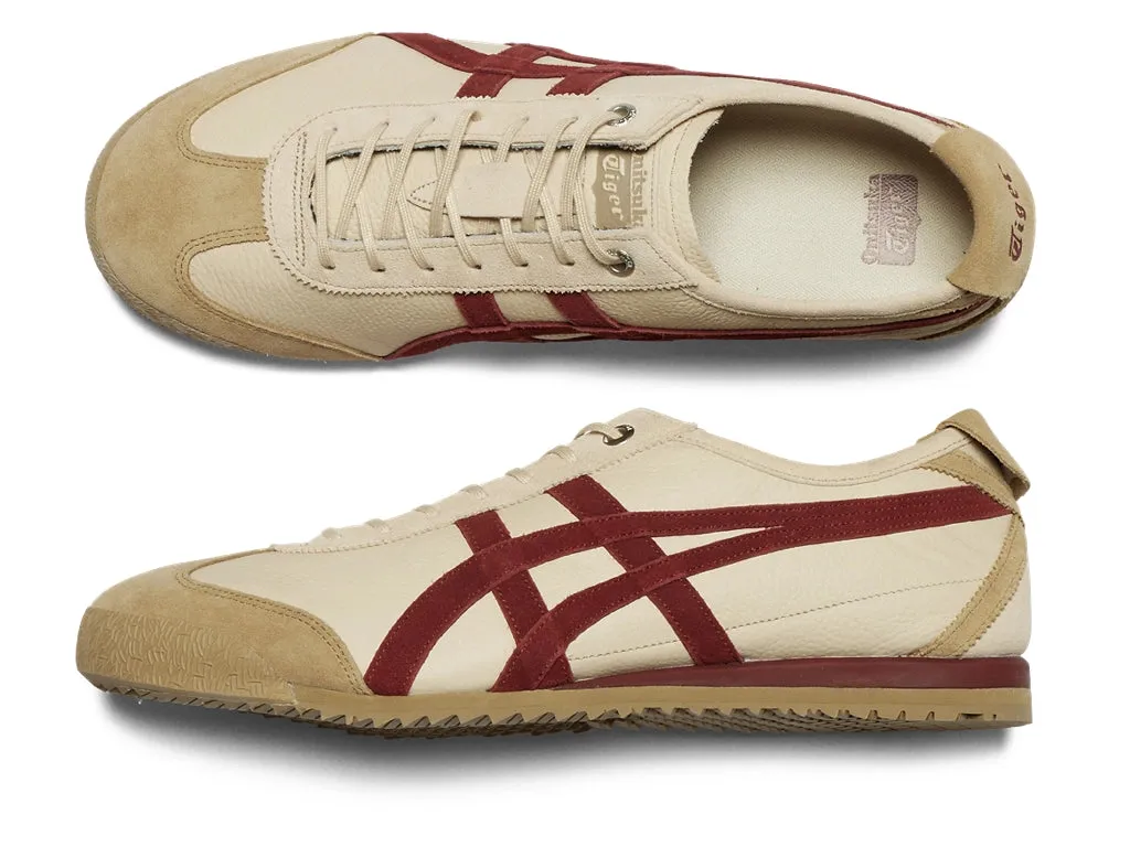 Anti Fatigue Support Heat dissipation Onitsuka Tiger Mexico 66 SD Beige Beet Juice