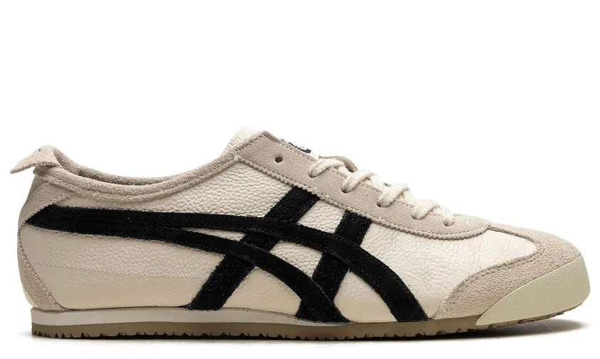 Onitsuka Tiger Mexico 66 Vintage Birch Black Impact-absorbing Adaptive Flex Grooves