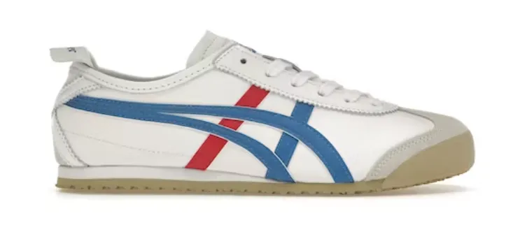Onitsuka Tiger Mexico 66 White Blue Red Lightweight Support
