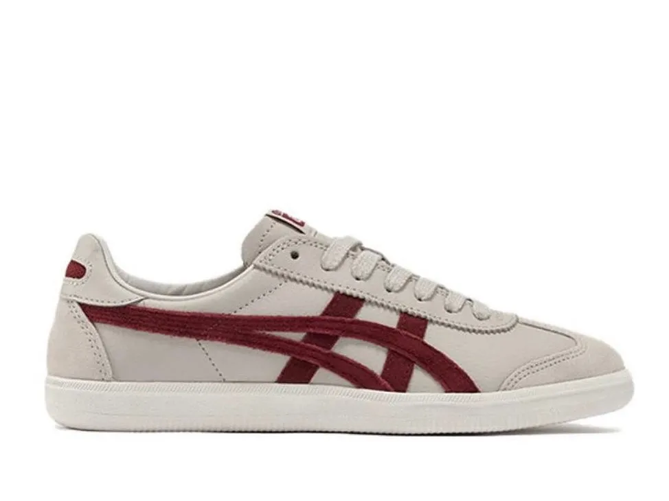 Soft Leather Finish Light support Onitsuka Tiger Tokuten White Burgundy