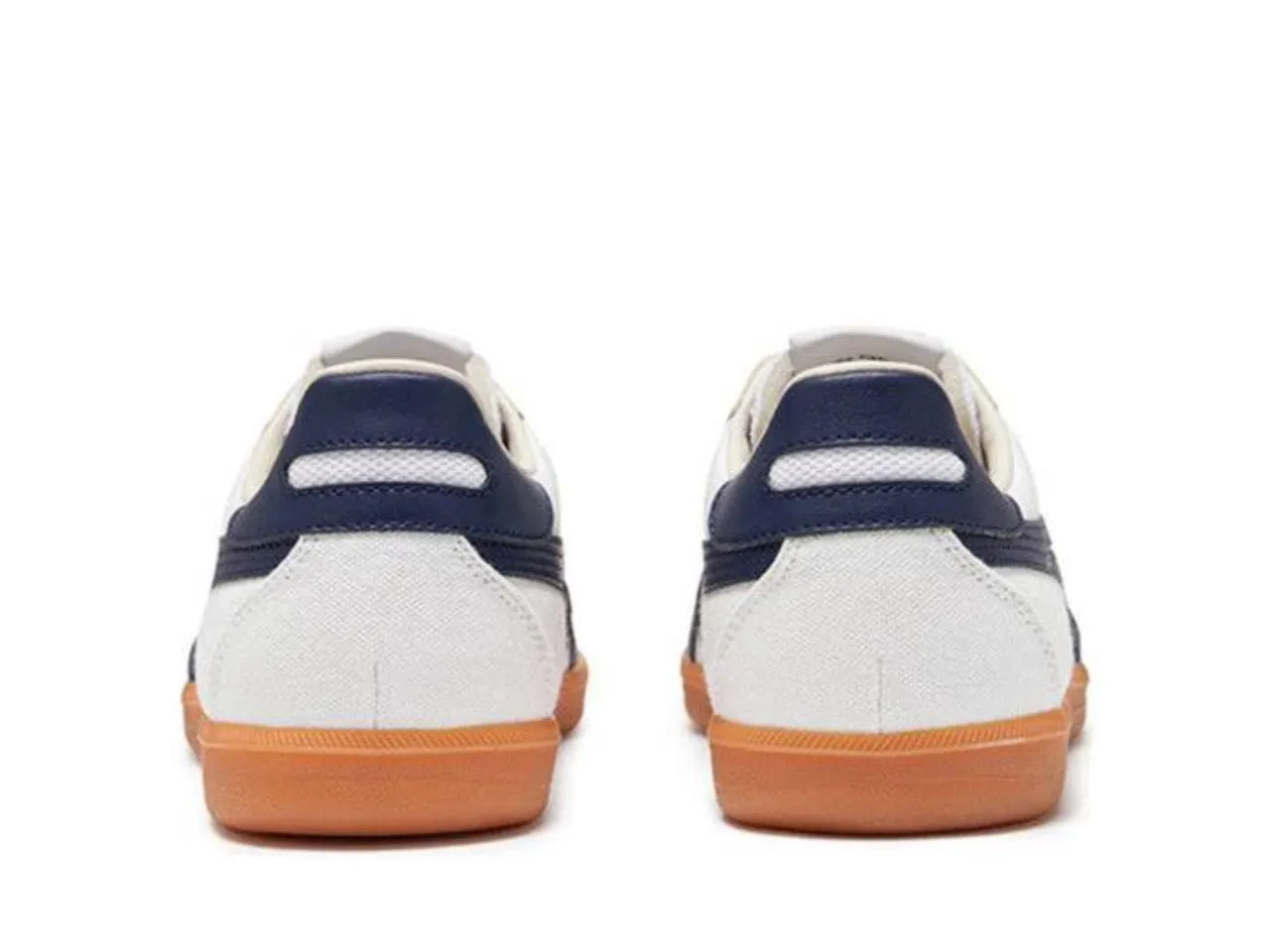 Onitsuka Tiger Tokuten White Navy Suede Canvas Ankle Collarbrace On Trend
