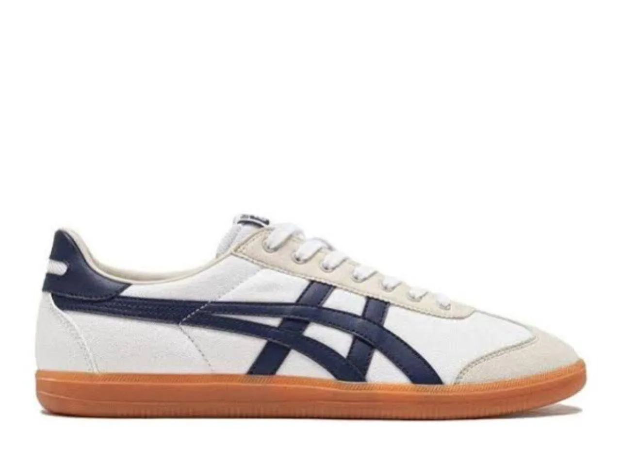 Onitsuka Tiger Tokuten White Navy Suede Canvas Durable Sole Durable Wear