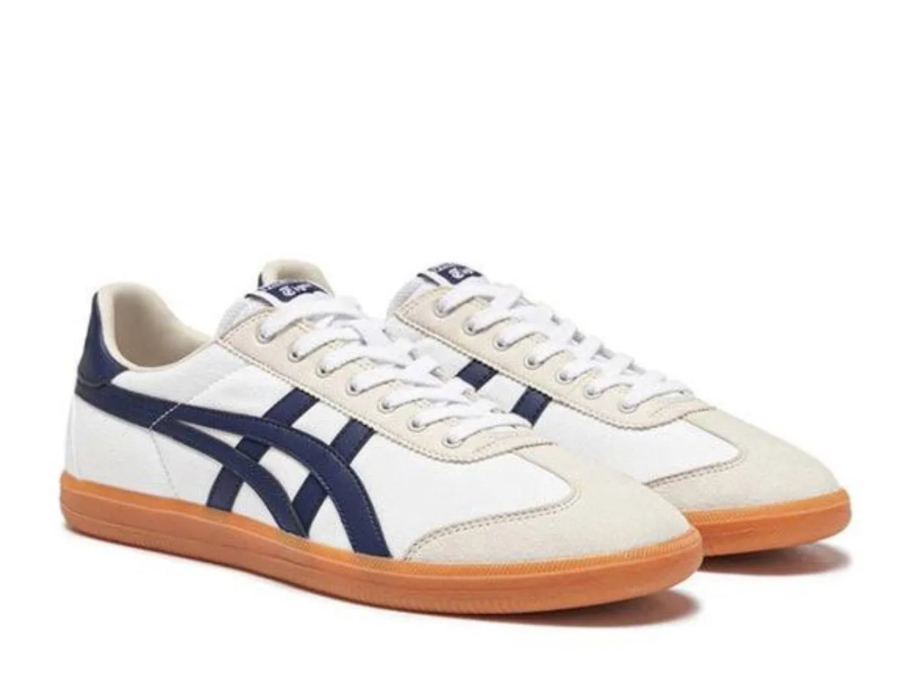Onitsuka Tiger Tokuten White Navy Suede Canvas Classic Fit