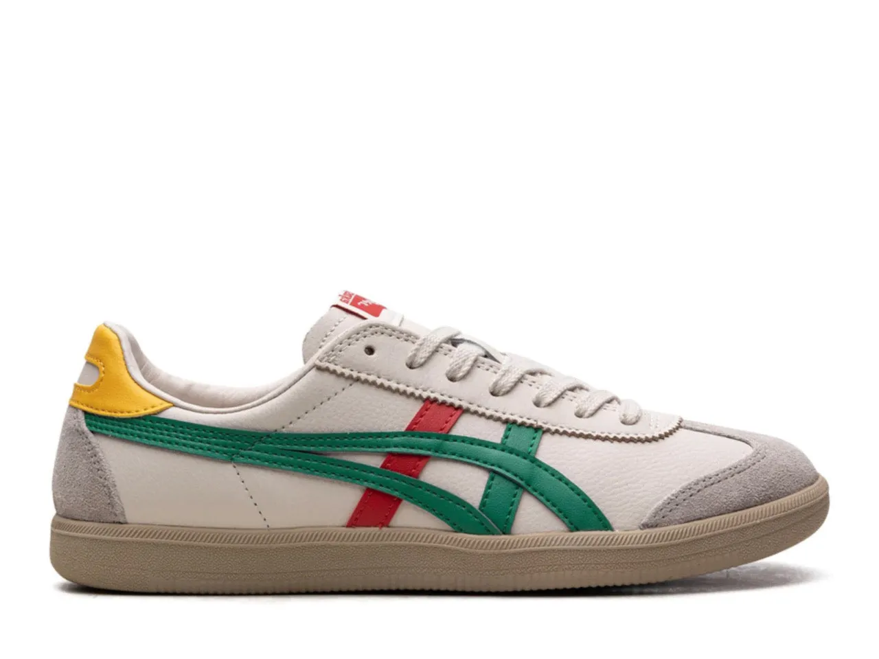 Onitsuka Tokuten Beige Red Green Impact Resistant Heel Cup All Time