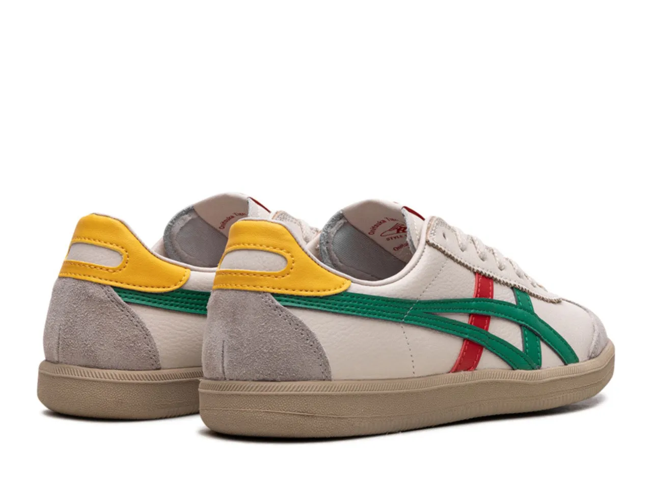 Onitsuka Tokuten Beige Red Green Layered Look Secure Style