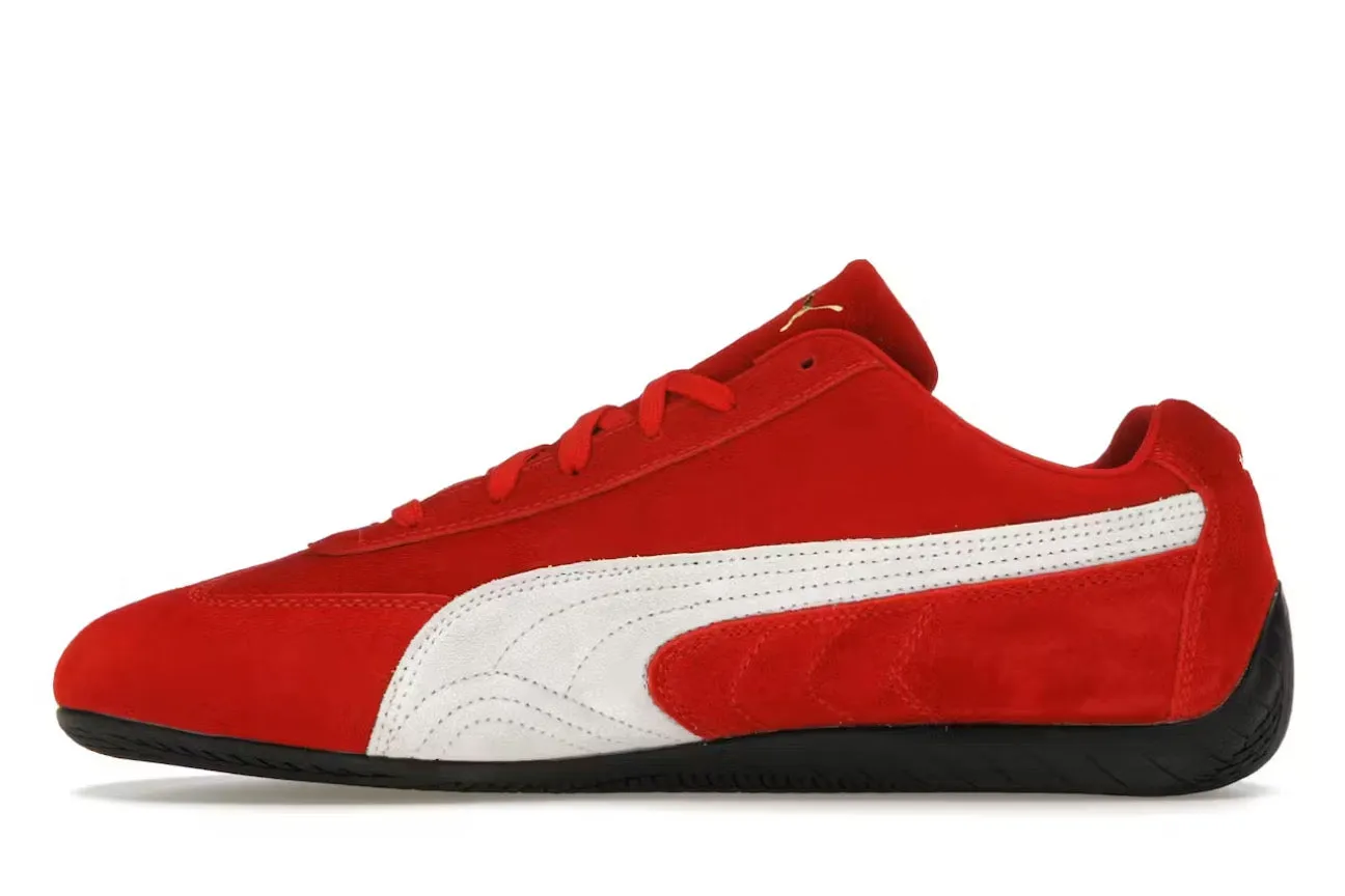 Puma Speedcat OG Red White Slip   On Style Smooth Use