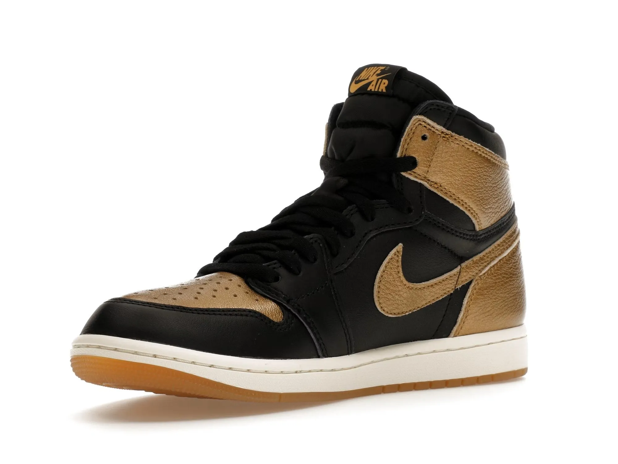Peak Performance Jordan 1 Retro High OG Black Metallic Gold