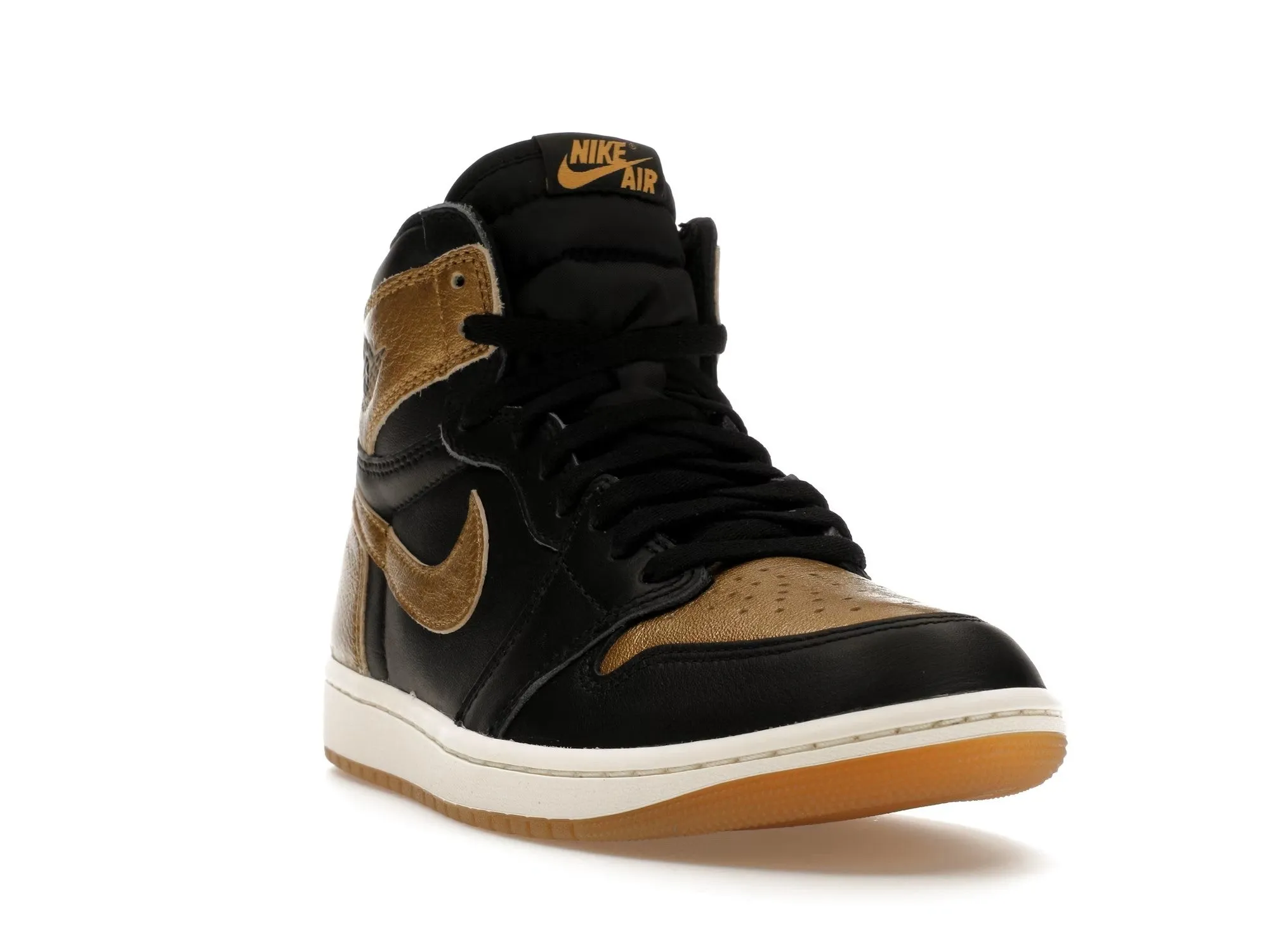 Peak Performance Jordan 1 Retro High OG Black Metallic Gold