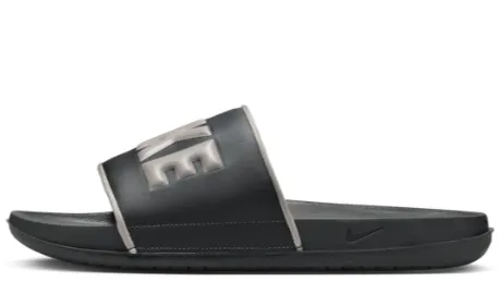 Nike Offcourt Slide Dark Smoke Grey Decoupled Heel Construction Designer Sneakers