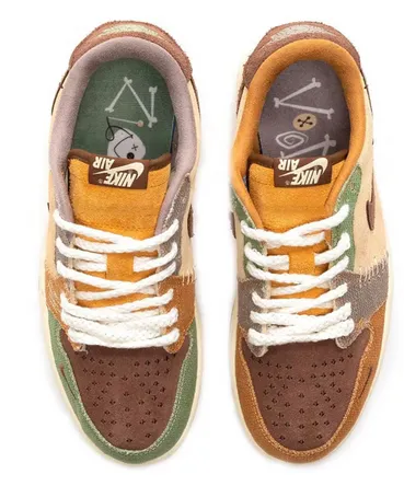 Jordan 1 Retro Low OG Zion Williamson Voodoo Ventilated Lining