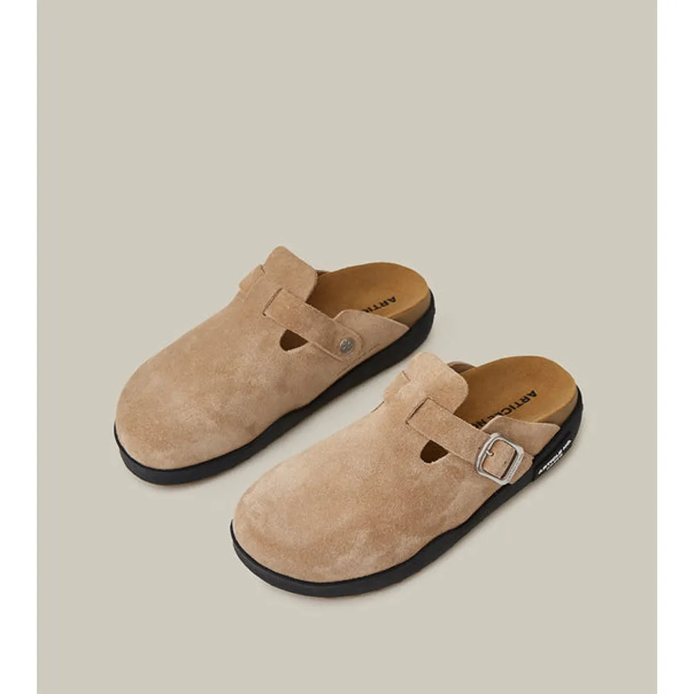 ARTICLE NO. VAGABOND LEATHER BEIGE DRIFT CLOGS-BEIGE / BLACK Ventilated Mesh