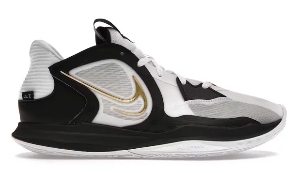Upgraded cushioning Nike Kyrie Low 5 White Gold