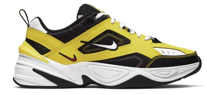 All-day shock absorption Full Motion Nike M2K Tekno Yellow
