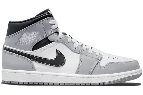 Everyday Motion AdjustableFit Jordan 1 Mid Light Smoke Grey Anthracite