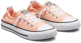Sporty Casual Converse Womens Chuck Taylor All Star Shoreline Slip Summer Florals Cheeky Coral/Lawn Flamingo