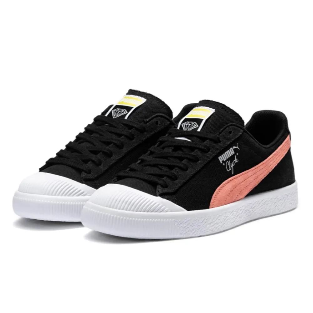 PUMA CLYDE DIAMOND SUPPLY -BLACK Route Step
