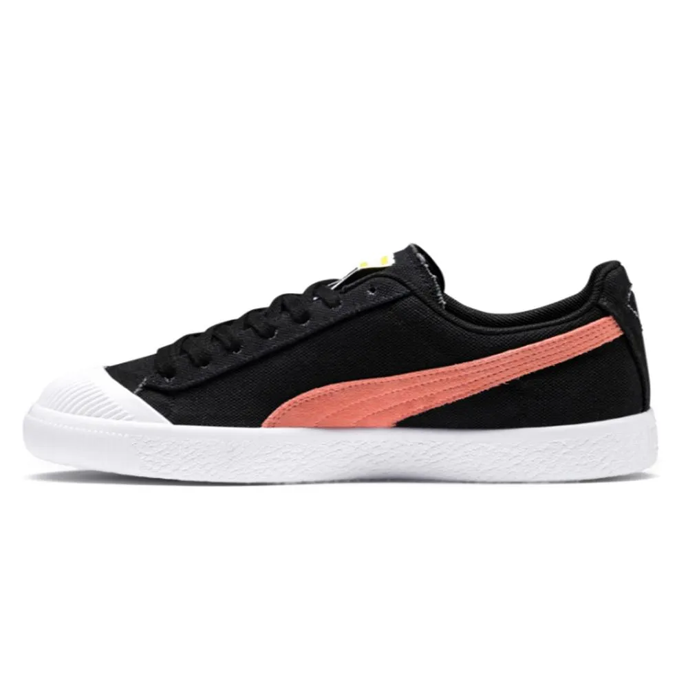 Seamless Finish Air Zone PUMA CLYDE DIAMOND SUPPLY -BLACK