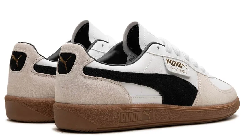 Comfortable Strapping Trail Ready Puma Palermo Leather White Vapor Grey Gum