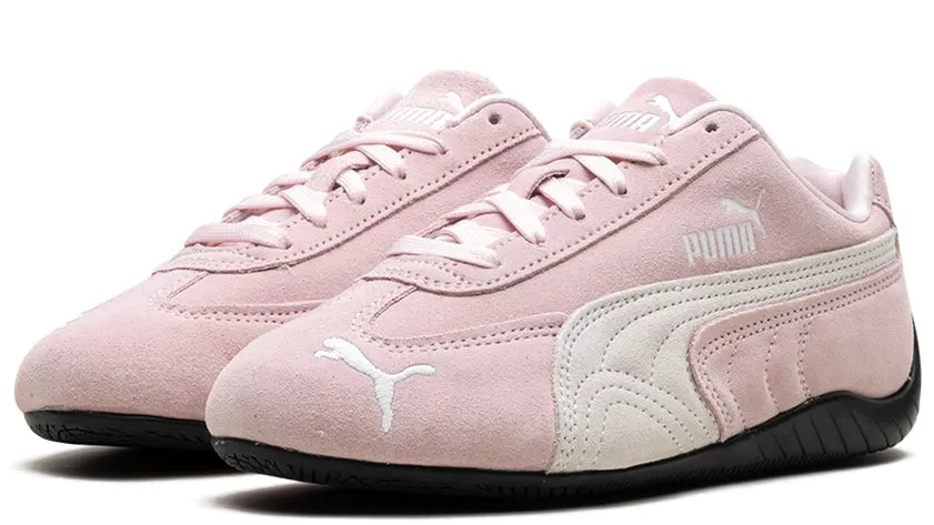 Synthetic Leather Blend Puma Speedcat OG Pink White (Women's)