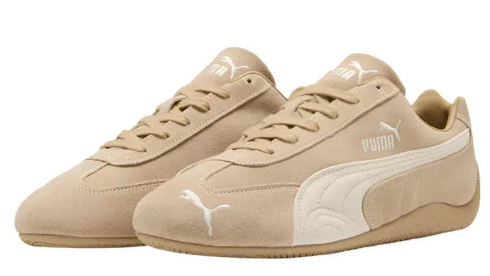 Weekend Walks Handcrafted Stitching Puma Speedcat TTF Prairie Tan Frosted Ivory