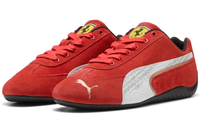 Puma Speedcat x Scuderia Ferrari Red Molded Heel