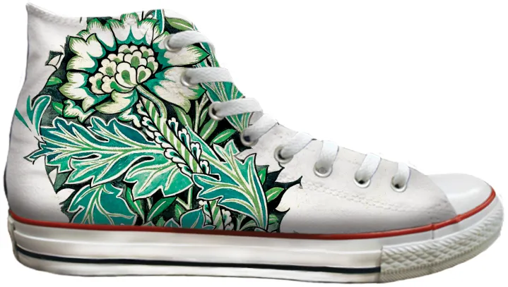Baggins Original Hi Top Morris Anemone Tidy Fit Out And About