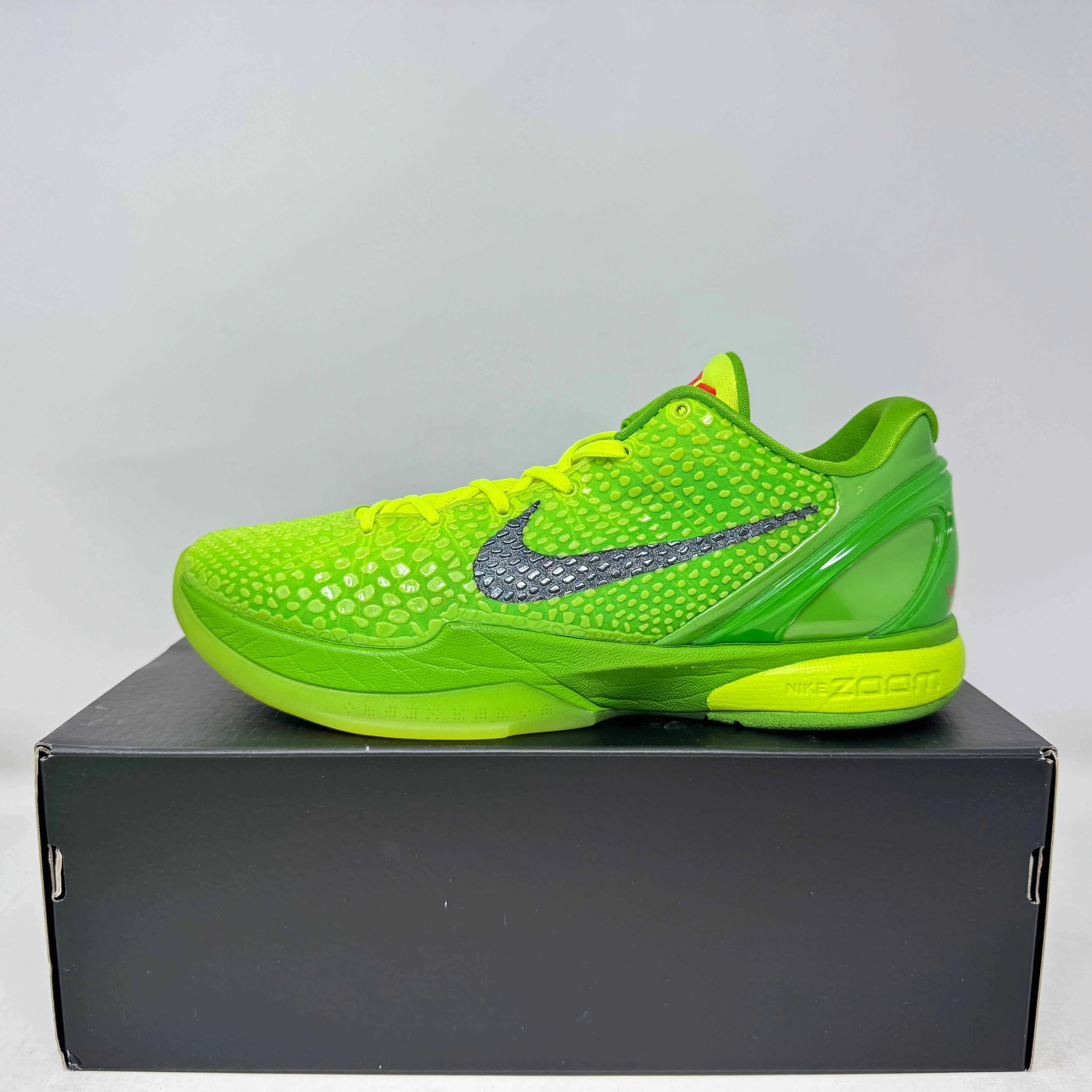 Foot Reaction Frame Responsive Support Nike Kobe 6 Protro Grinch (2020)